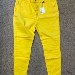 Zenana Bright Yellow Skinny Jeans